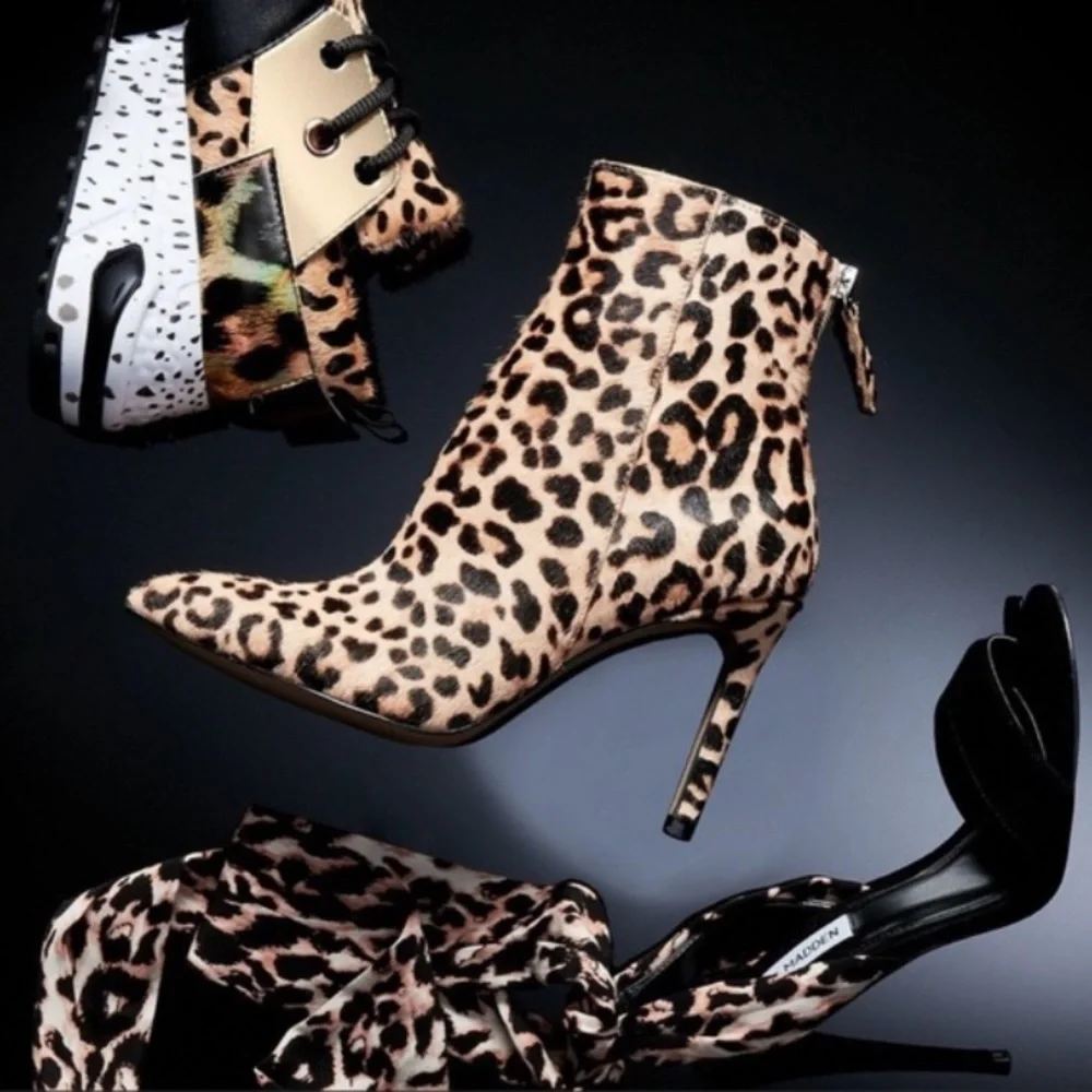Steve Madden
Leopard Carey Genuine Calf Hair Boots - Picture 3 of 15